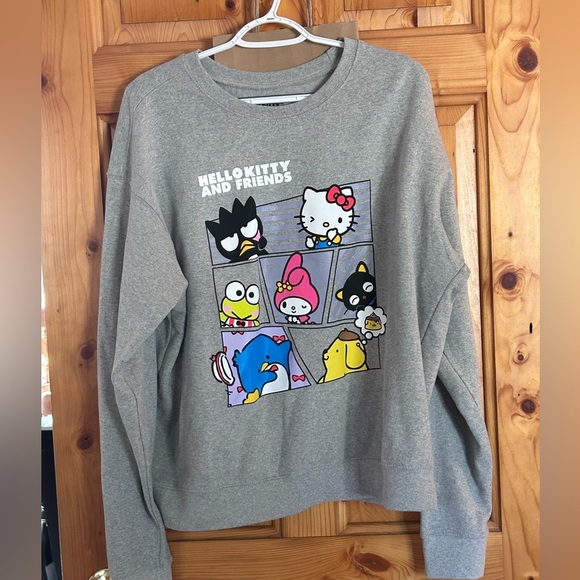 Sanrio hello kitty and friends Cotton Blend Long Sleeve Sweatshirt size XL - Picture 4 of 6